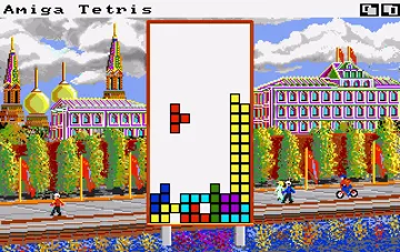 Tetris (Mirrorsoft) screen shot game playing